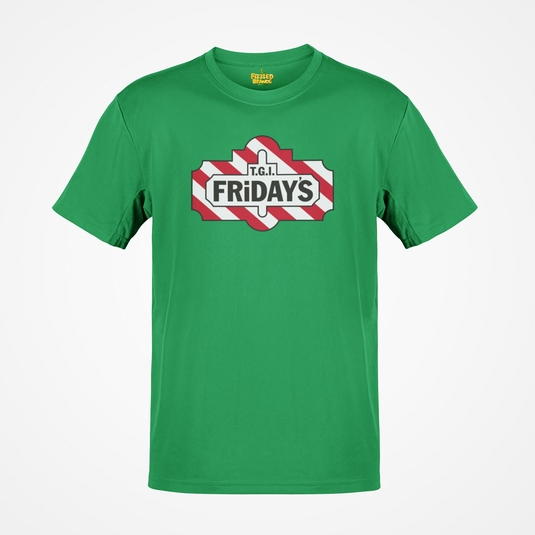 TGI Fridays T-Shirt Bankrupt Restaurant Chain Vintage Logo Tee