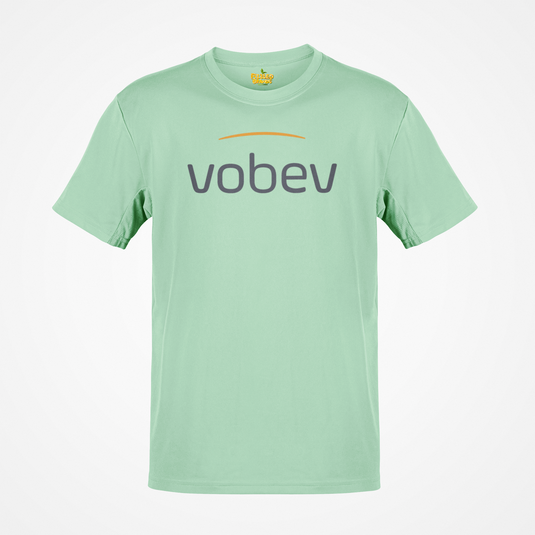 Vobev T-Shirt Defunct Beverage Company Bankrupt Logo Tee