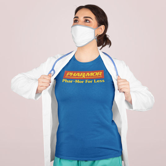 PharMor Phar-Mor For Less Pharmacy Drug Store Chain Nostalgic T-shirt