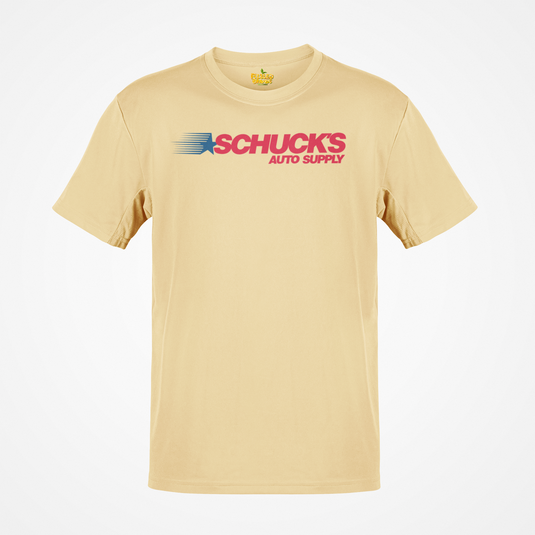 Schucks Auto Supply Speed Star Logo Automotive Parts Store Chain T-shirt
