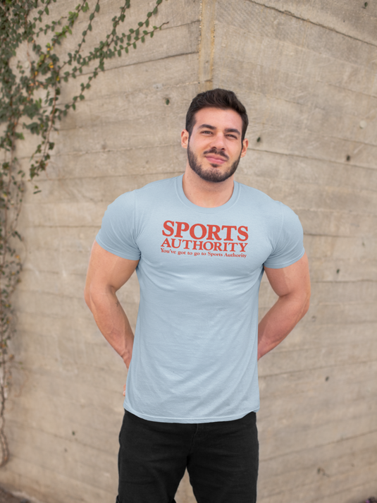 Sports Authority You've Got to Go Red Logo Athletic Sporting Goods T-shirt