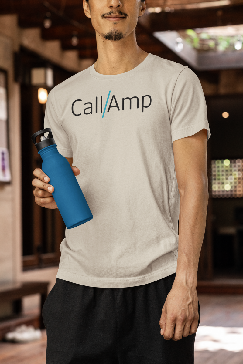 Load image into Gallery viewer, CalAmp T-Shirt Bankrupt Telematics Technology Company Defunct Logo Tee
