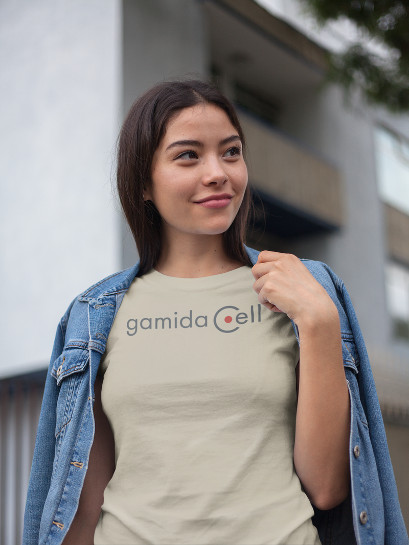 Load image into Gallery viewer, Gamida Cell T-Shirt Bankrupt Biotech Company Defunct Logo Tee
