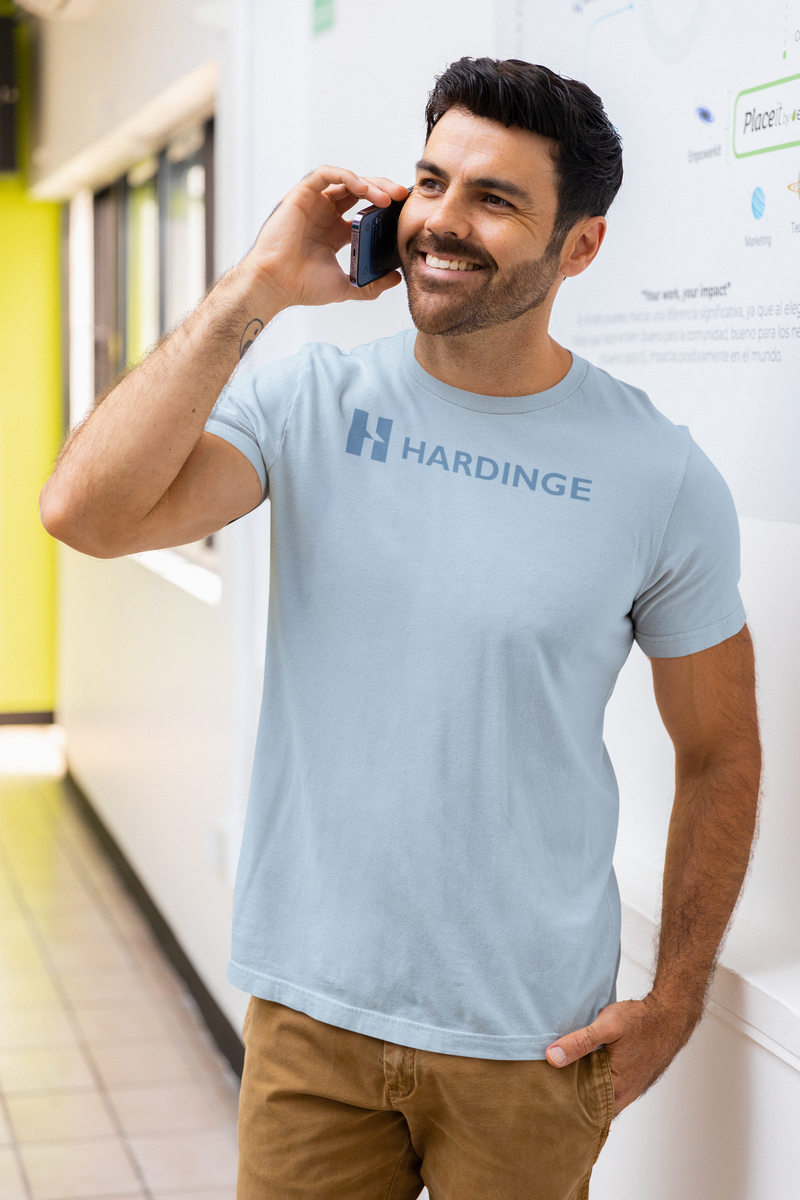 Load image into Gallery viewer, Hardinge T-Shirt Bankrupt Machine Tool Company Defunct Logo Tee
