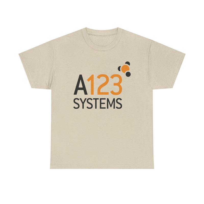 Load image into Gallery viewer, A123 Systems T-Shirt - Battery Technology Industry Bankrupt Logo Tee
