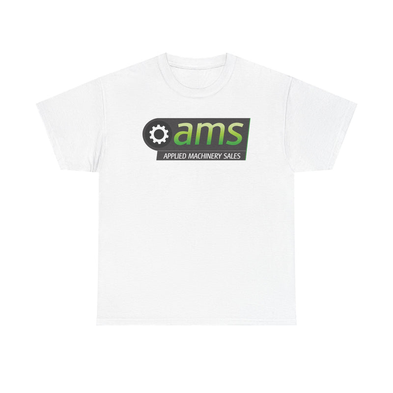 Load image into Gallery viewer, Applied Machinery Sales T-Shirt - AMS Industrial Defunct Company Logo Tee
