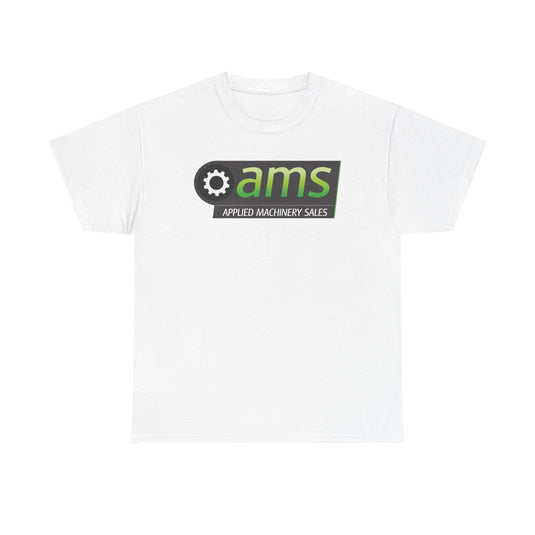 Applied Machinery Sales T-Shirt - AMS Industrial Defunct Company Logo Tee