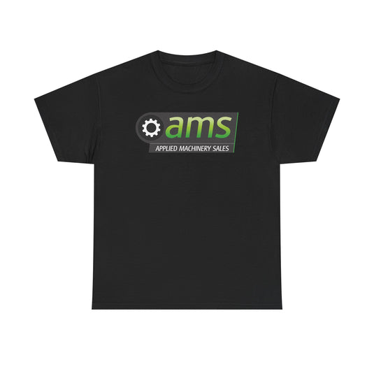 Applied Machinery Sales T-Shirt - AMS Industrial Defunct Company Logo Tee