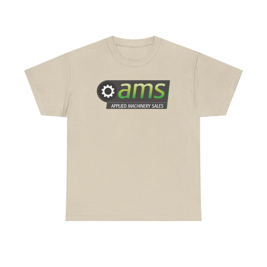 Applied Machinery Sales T-Shirt - AMS Industrial Defunct Company Logo Tee