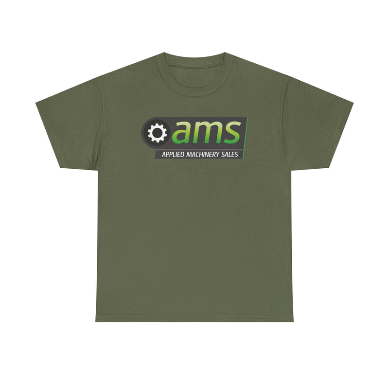 Load image into Gallery viewer, Applied Machinery Sales T-Shirt - AMS Industrial Defunct Company Logo Tee
