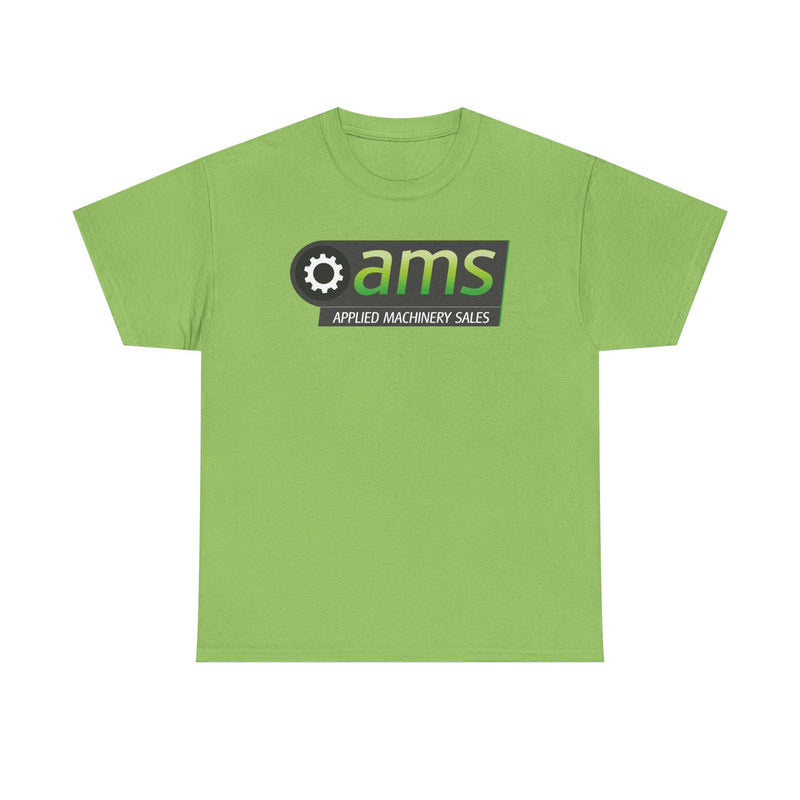 Load image into Gallery viewer, Applied Machinery Sales T-Shirt - AMS Industrial Defunct Company Logo Tee
