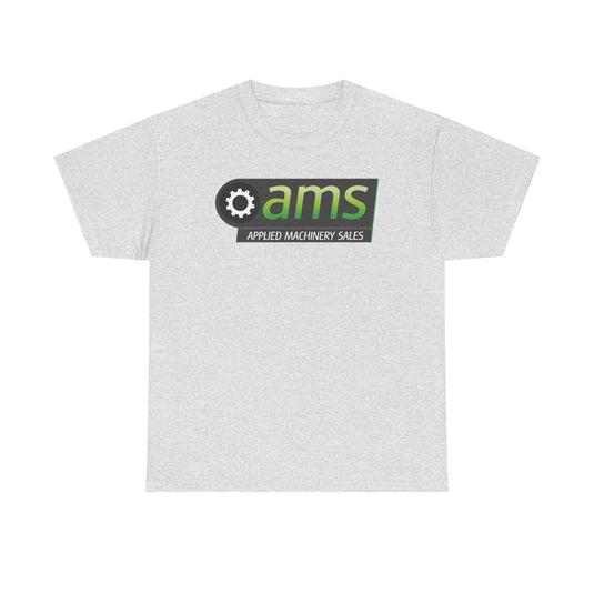 Applied Machinery Sales T-Shirt - AMS Industrial Defunct Company Logo Tee