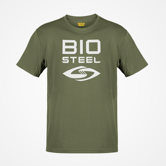 BioSteel Sports T-Shirt - Sports Nutrition Beverage Industry Logo