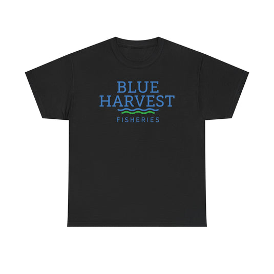 Blue Harvest Fisheries T-Shirt - Commercial Fishing Industry Logo