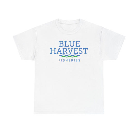 Blue Harvest Fisheries T-Shirt - Commercial Fishing Industry Logo