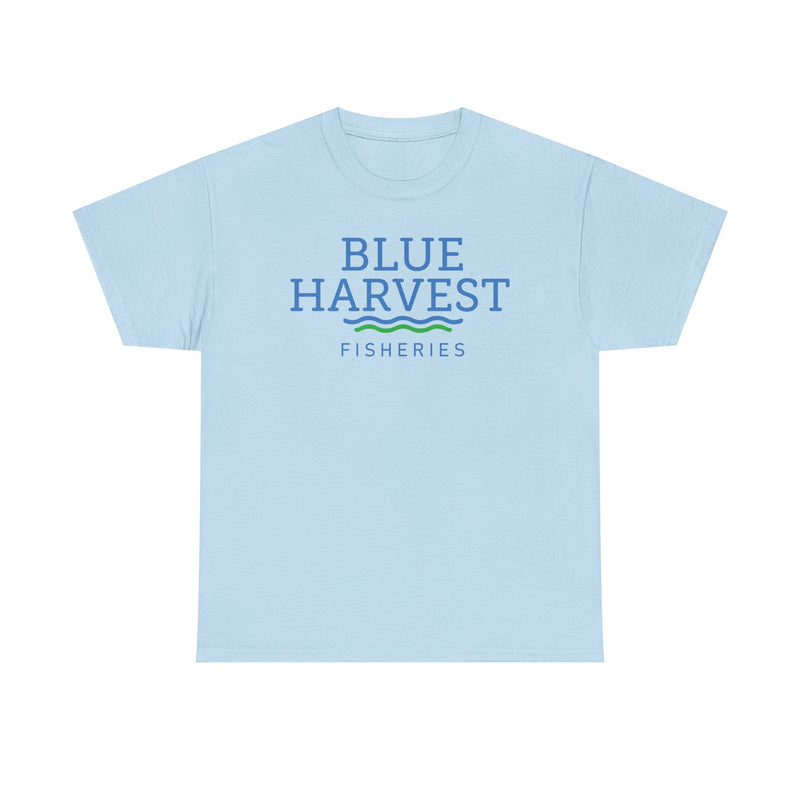 Load image into Gallery viewer, Blue Harvest Fisheries T-Shirt - Commercial Fishing Industry Logo
