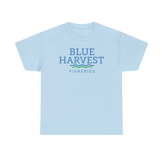 Blue Harvest Fisheries T-Shirt - Commercial Fishing Industry Logo