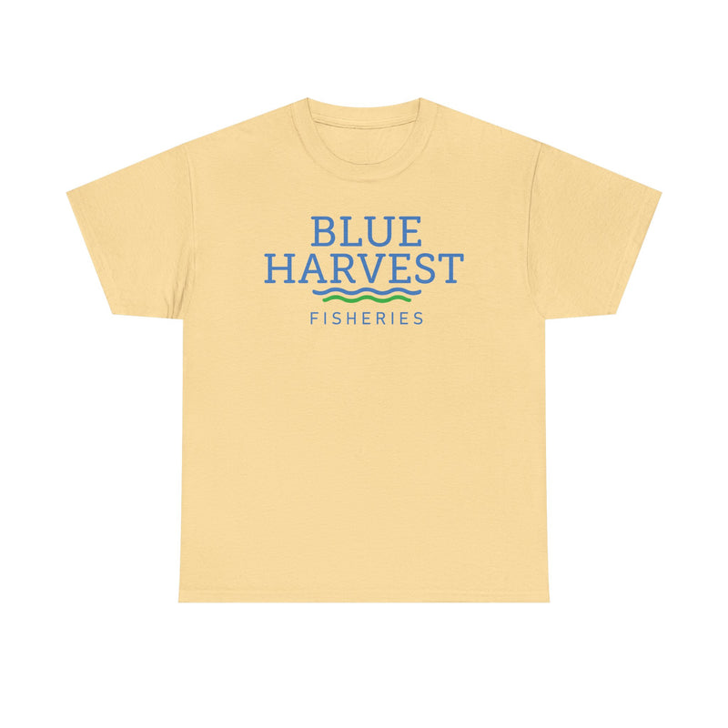Load image into Gallery viewer, Blue Harvest Fisheries T-Shirt - Commercial Fishing Industry Logo
