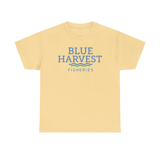 Blue Harvest Fisheries T-Shirt - Commercial Fishing Industry Logo