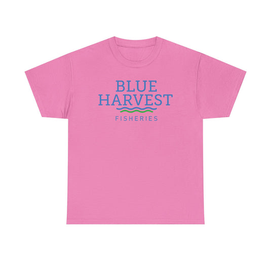 Blue Harvest Fisheries T-Shirt - Commercial Fishing Industry Logo