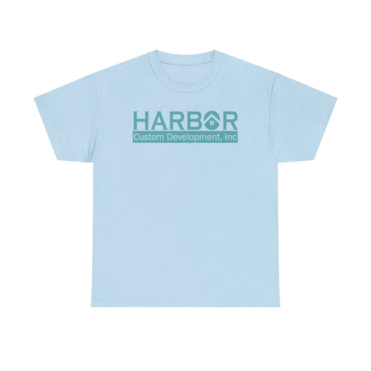 Harbor Custom Development T-Shirt - Real Estate Industry Logo Tee