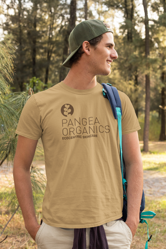 Pangea Organics T-Shirt - Skincare Beauty Industry Bankrupt Logo Tee