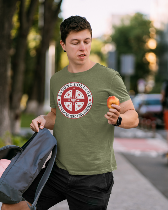 Bacone College T-Shirt Defunct Oklahoma Private College Muskogee 1880 Tee