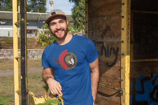 New Haven Senators Connecticut American Hockey League 1992-1993 T-shirt