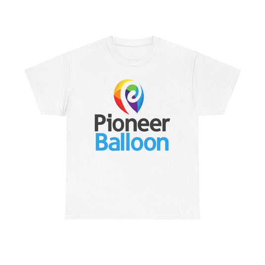 Pioneer Balloon Co T-Shirt - Party Supply Industry Bankrupt Logo Tee