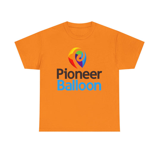 Pioneer Balloon Co T-Shirt - Party Supply Industry Bankrupt Logo Tee