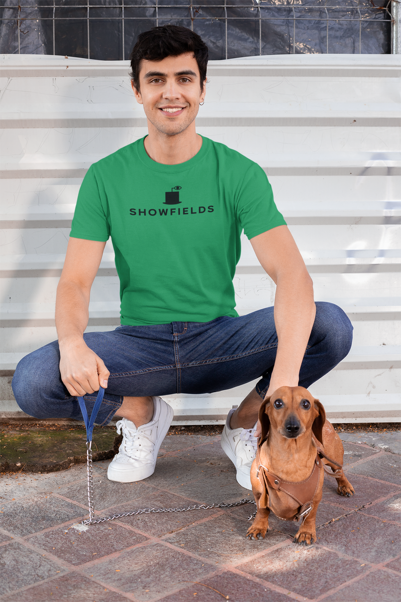 Load image into Gallery viewer, Showfields T-Shirt - Retail Experience Industry Bankrupt Logo Tee
