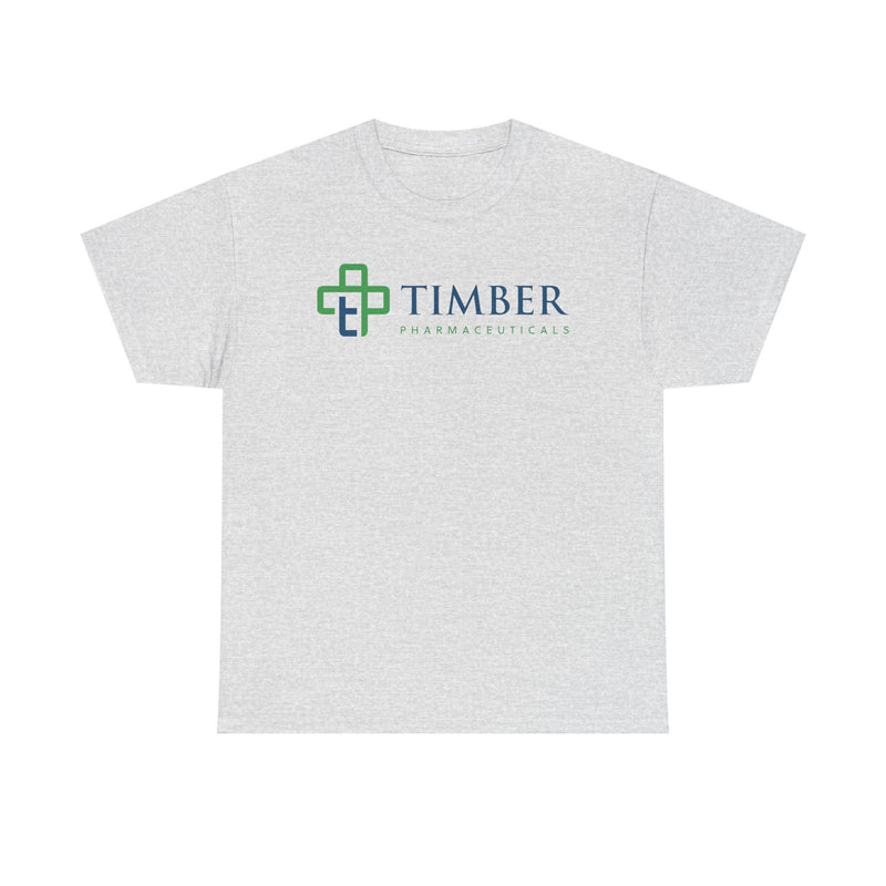 Load image into Gallery viewer, Timber Pharmaceuticals T-Shirt - Biotech Industry Bankrupt Logo
