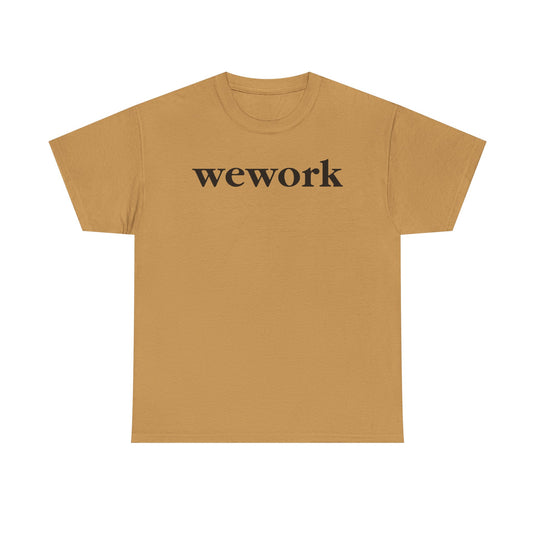 WeWork T-Shirt - Coworking Space Real Estate Industry Bankrupt Logo