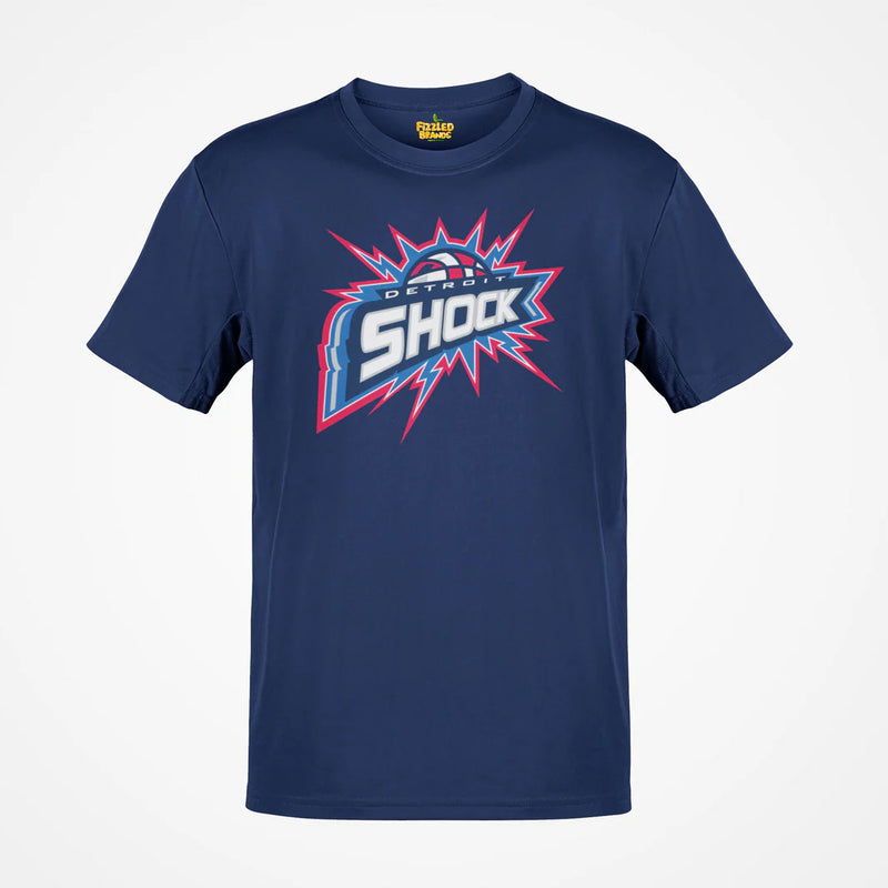 Load image into Gallery viewer, Detroit Shock Michigan Women's National Basketball Association 1998-2009 T-shirt
