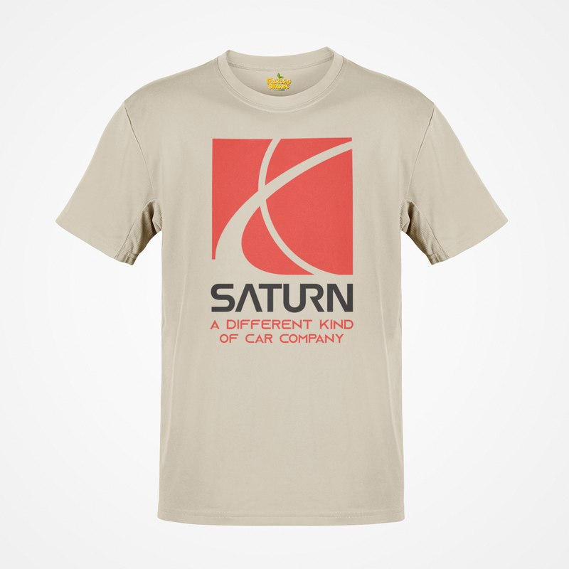 Load image into Gallery viewer, Saturn A Different Kind of Car Company Red S Logo T-shirt
