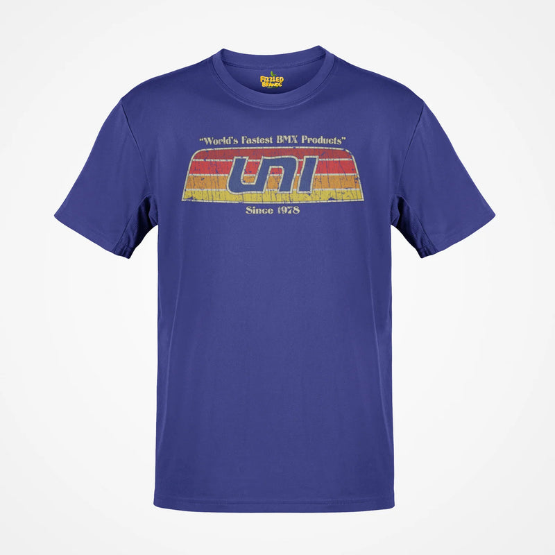 Load image into Gallery viewer, UNI BMX 1978 California Bicycle Seats Racing T-shirt
