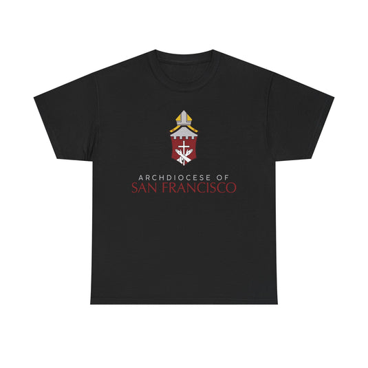 Archdiocese of San Francisco T-Shirt - Religious Org Bankrupt Logo Tee