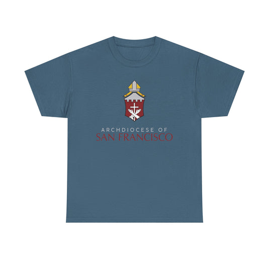 Archdiocese of San Francisco T-Shirt - Religious Org Bankrupt Logo Tee