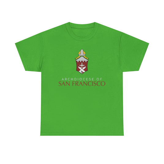 Archdiocese of San Francisco T-Shirt - Religious Org Bankrupt Logo Tee
