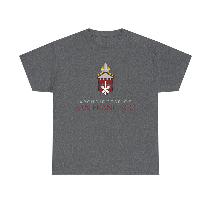 Load image into Gallery viewer, Archdiocese of San Francisco T-Shirt - Religious Org Bankrupt Logo Tee
