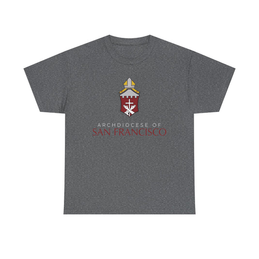 Archdiocese of San Francisco T-Shirt - Religious Org Bankrupt Logo Tee