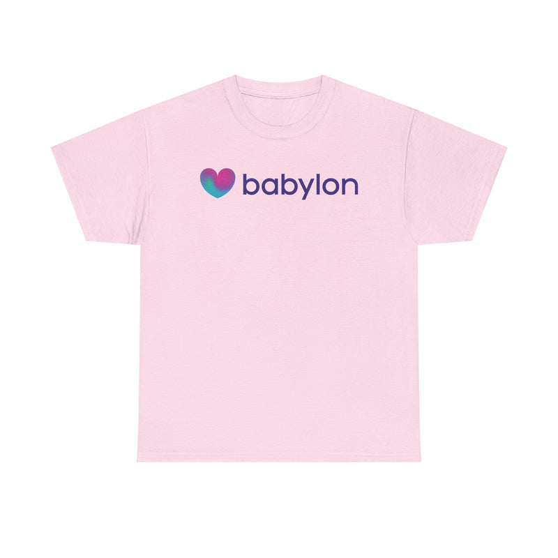 Load image into Gallery viewer, Babylon Health T-Shirt - Healthcare Industry Bankrupt Defunct Logo Tee

