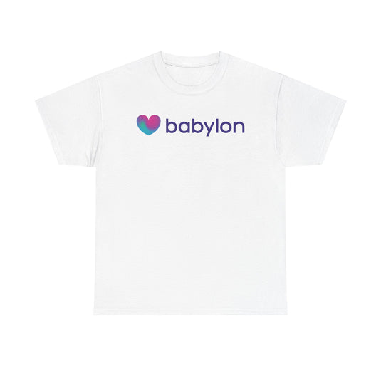 Babylon Health T-Shirt - Healthcare Industry Bankrupt Defunct Logo Tee