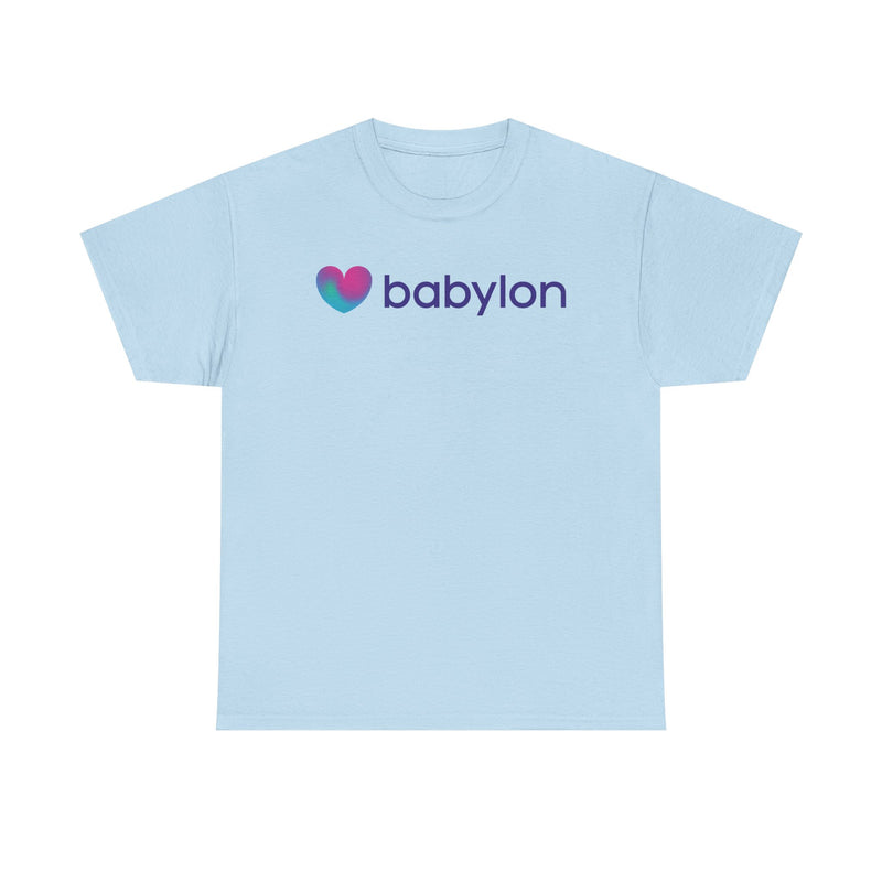 Load image into Gallery viewer, Babylon Health T-Shirt - Healthcare Industry Bankrupt Defunct Logo Tee
