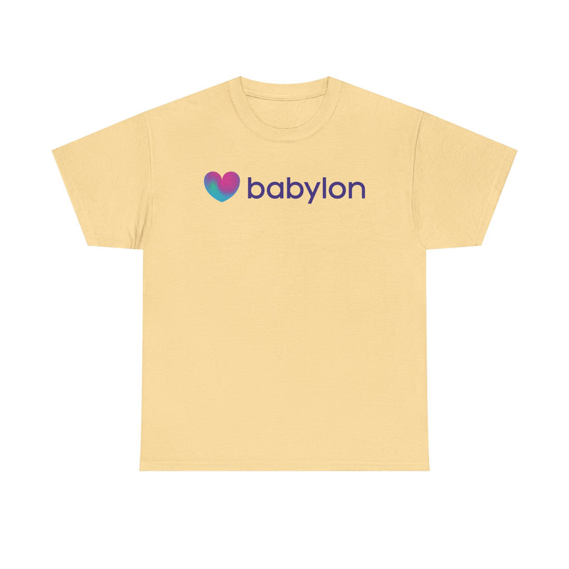 Load image into Gallery viewer, Babylon Health T-Shirt - Healthcare Industry Bankrupt Defunct Logo Tee

