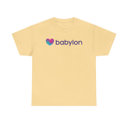 Babylon Health T-Shirt - Healthcare Industry Bankrupt Defunct Logo Tee