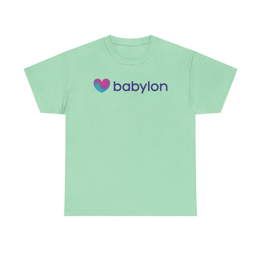 Babylon Health T-Shirt - Healthcare Industry Bankrupt Defunct Logo Tee
