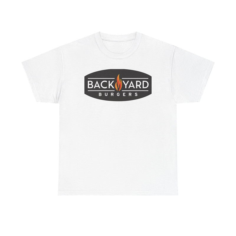 Load image into Gallery viewer, Back Yard Burgers T-Shirt - Restaurant Industry Bankrupt Defunct Logo Tee
