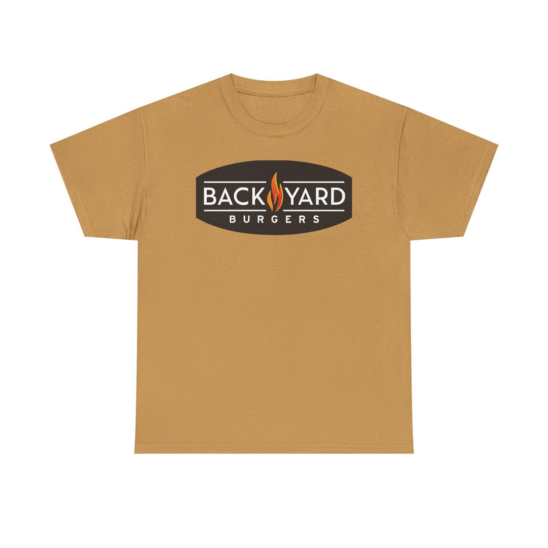Load image into Gallery viewer, Back Yard Burgers T-Shirt - Restaurant Industry Bankrupt Defunct Logo Tee
