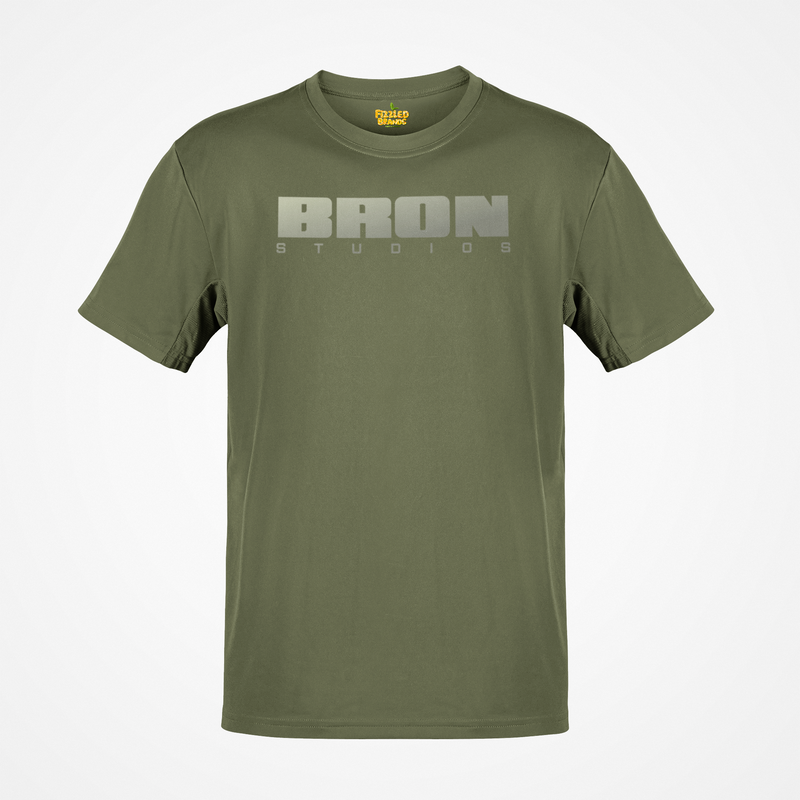 Load image into Gallery viewer, Bron Studios T-Shirt - Film Industry Bankrupt Defunct Logo Tee
